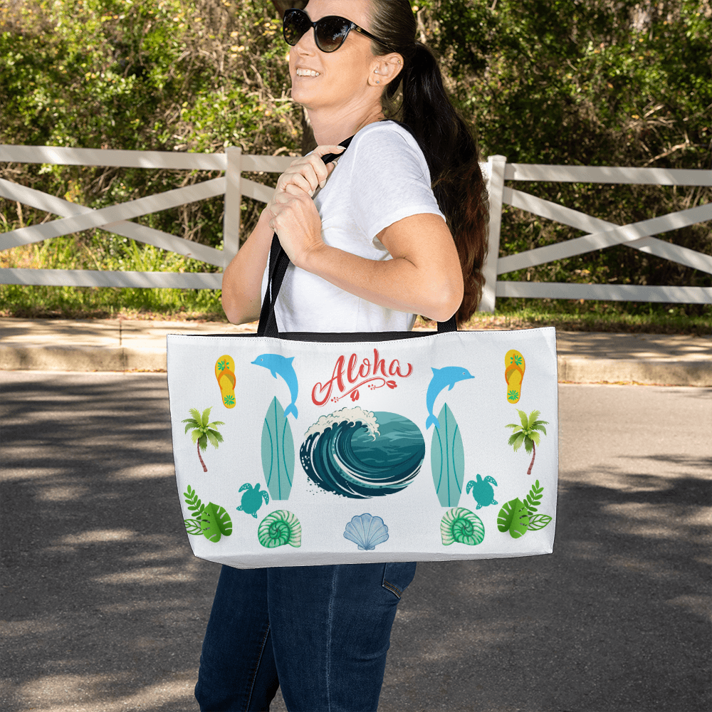 Tropical Weekender Tote Bag