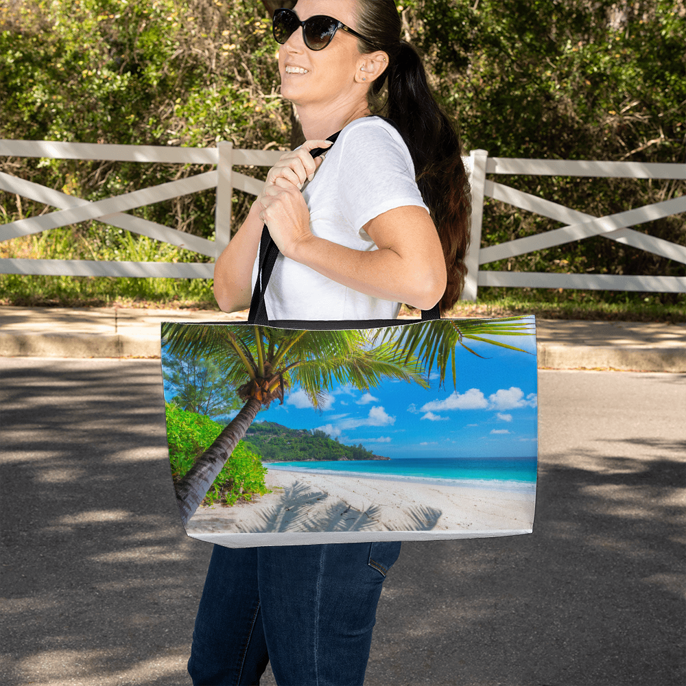 Tropical Beach Weekender Tote Bag #1
