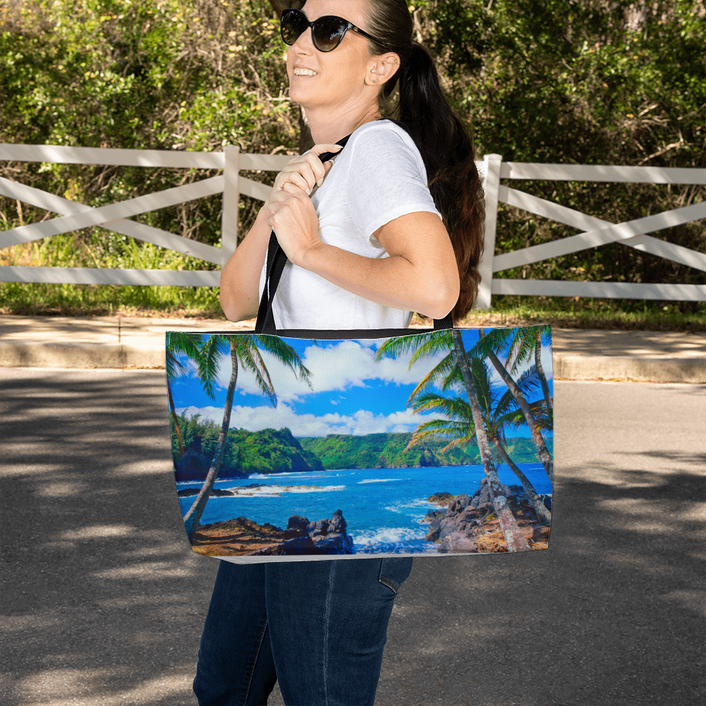 Tropical Beach Weekender Tote Bag #2