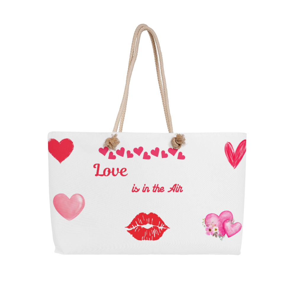 Love is in the air Hearts Tote Bag