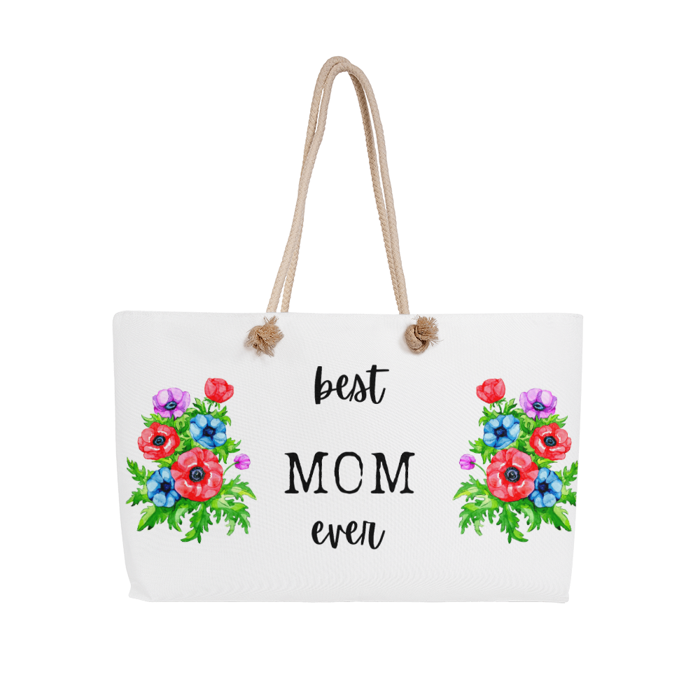Best Mom Ever Weekender Tote Bag
