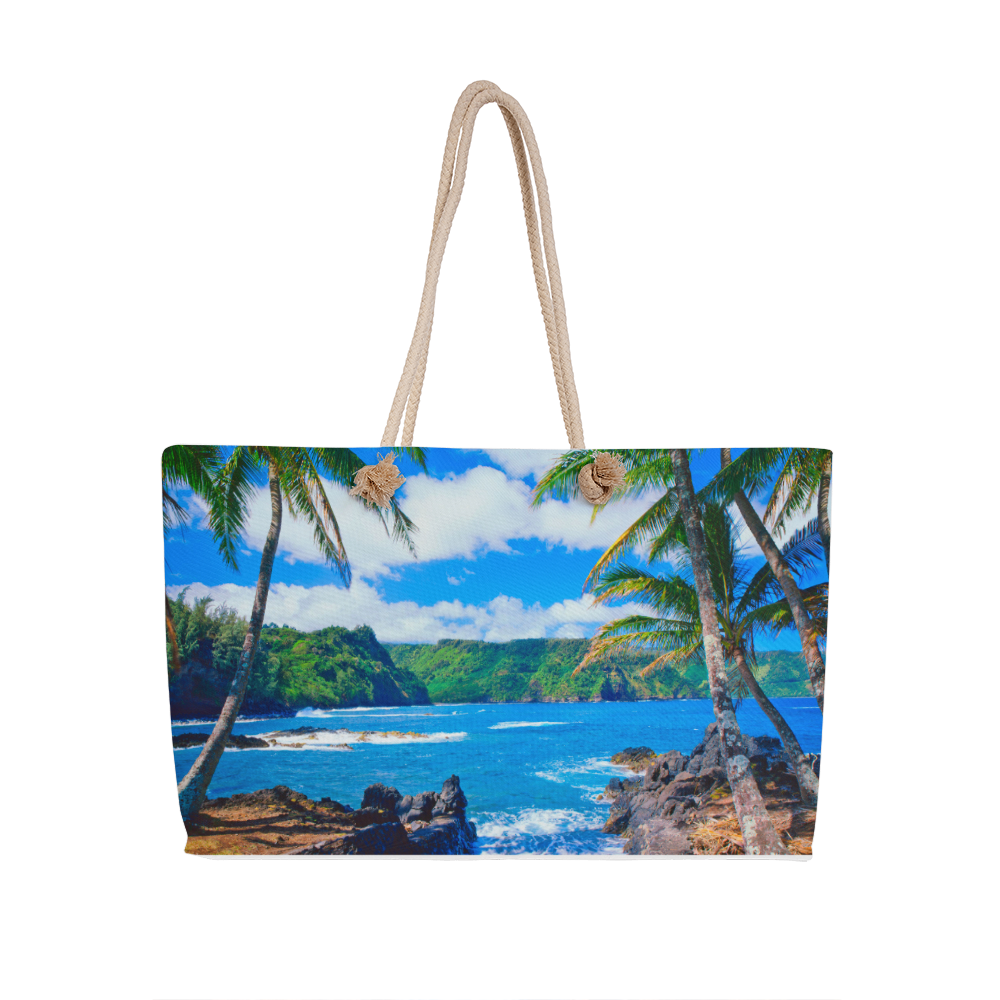 Tropical Beach Weekender Tote Bag #2