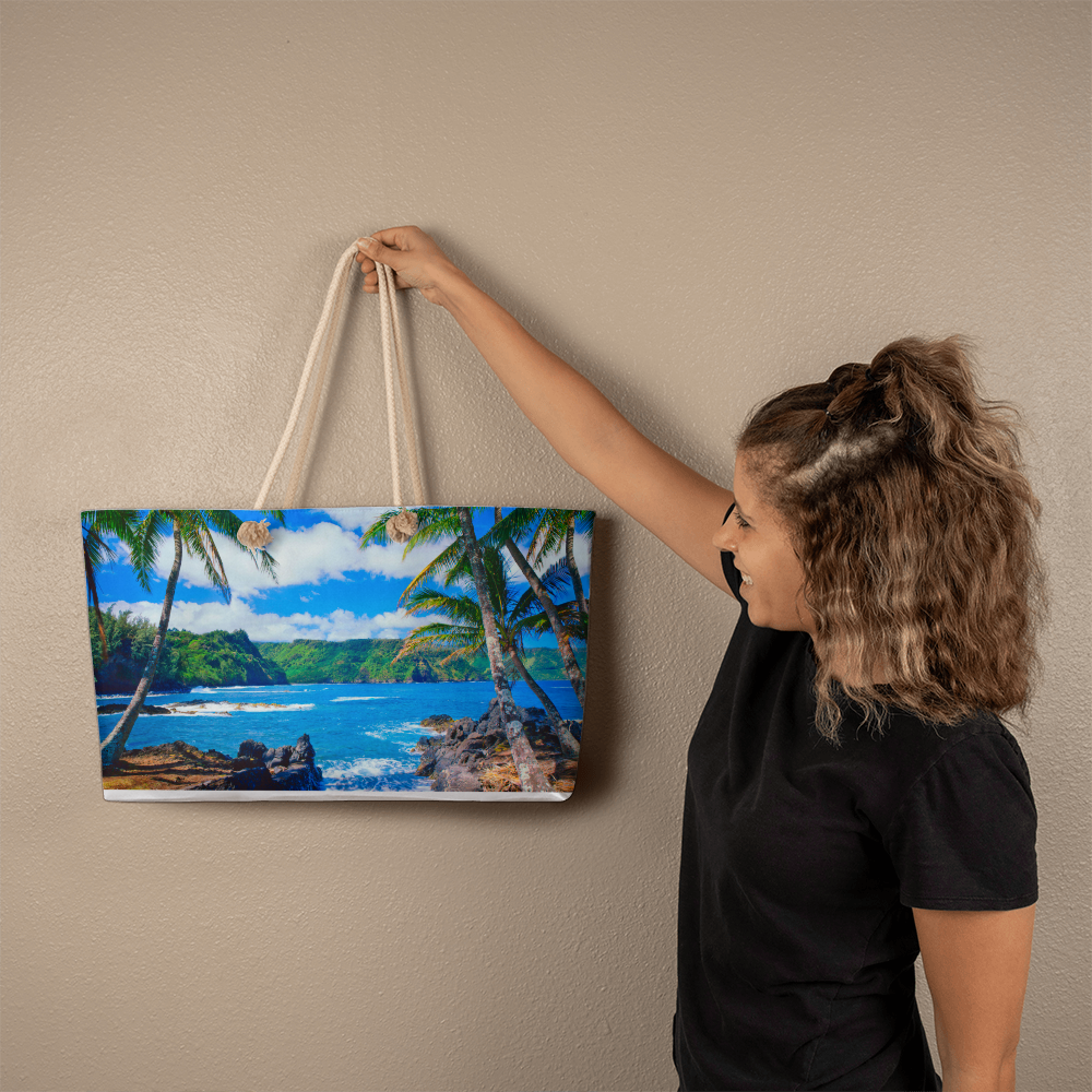 Tropical Beach Weekender Tote Bag #2