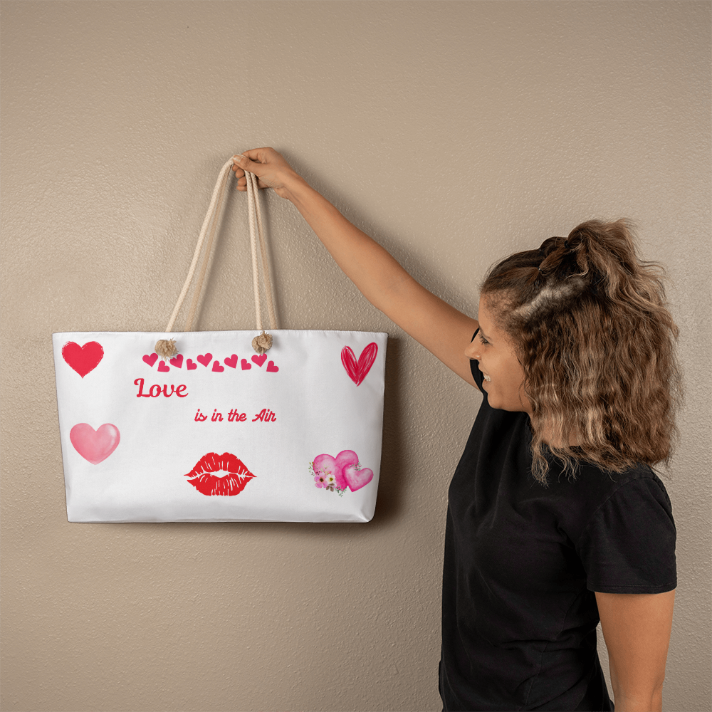 Love is in the air Hearts Tote Bag