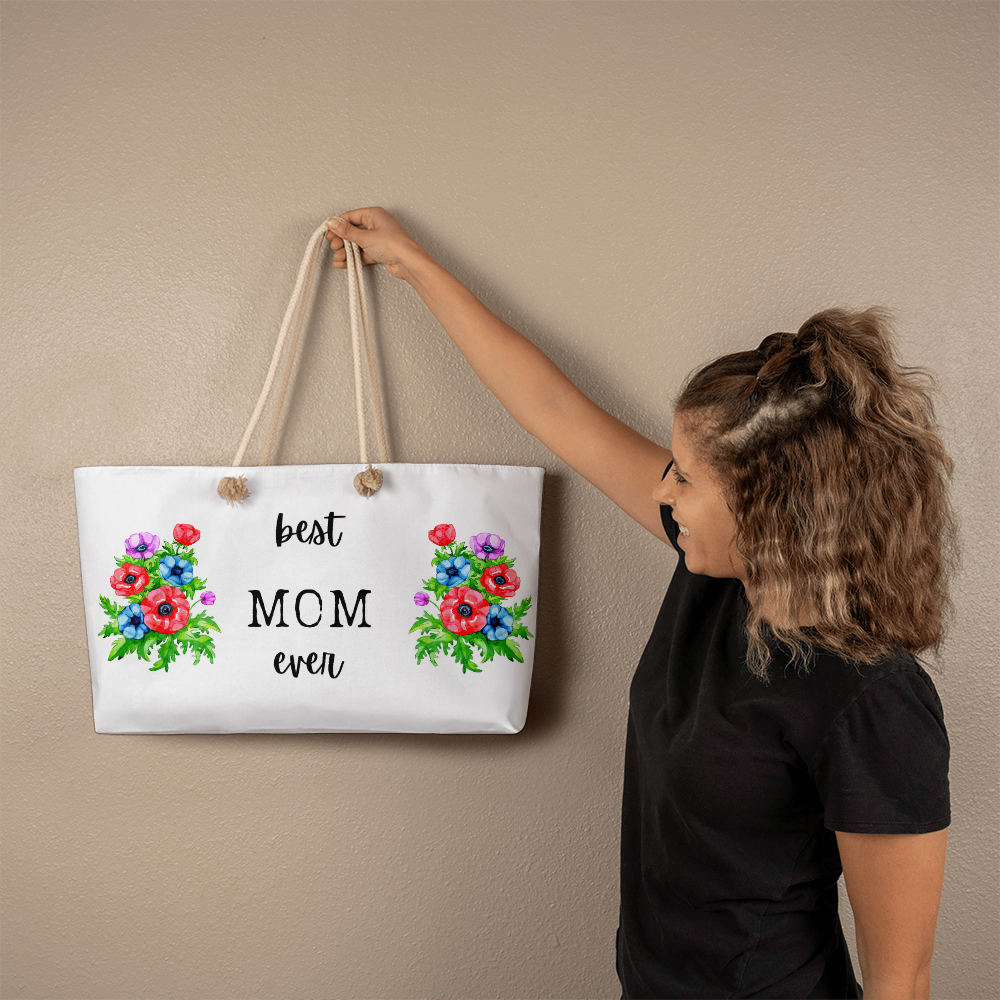 Best Mom Ever Weekender Tote Bag