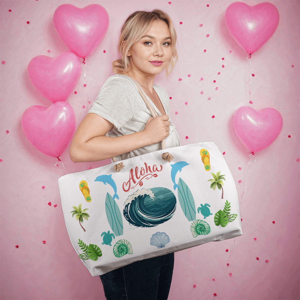 Tropical Weekender Tote Bag