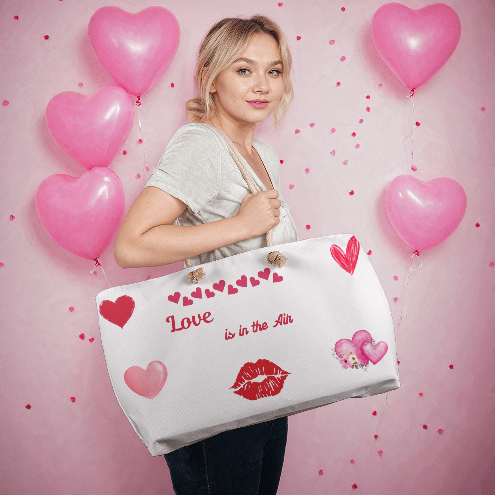 Love is in the air Hearts Tote Bag