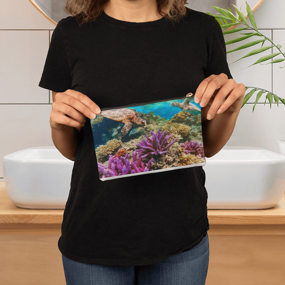 Sea Turtle Small Zippered Pouch