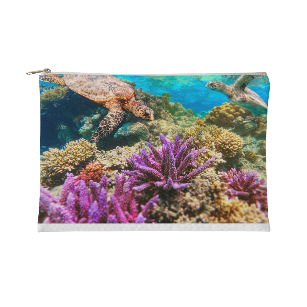 Sea Turtle Small Zippered Pouch