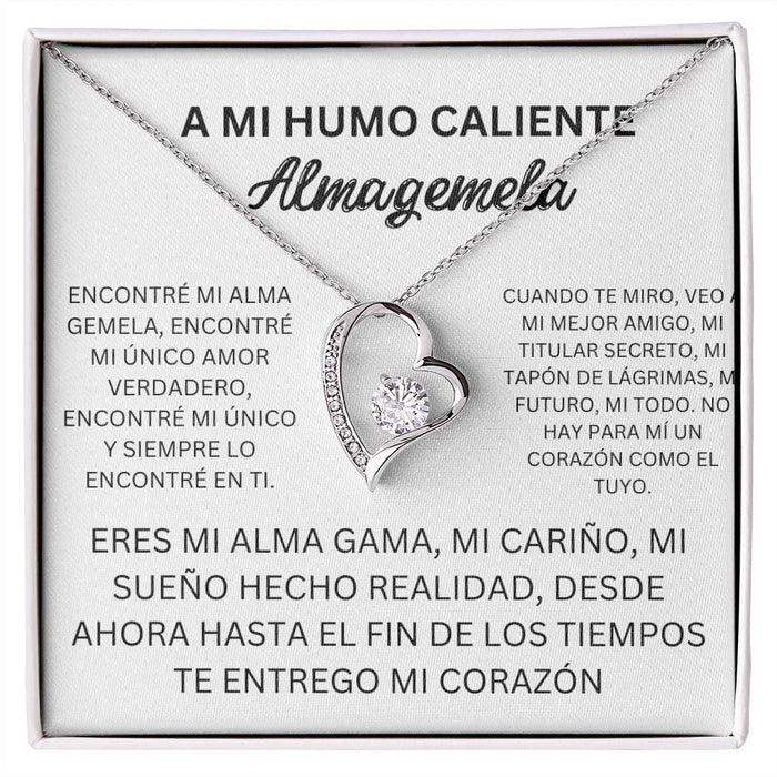 Spanish To my Smokin Hot Soulmate Forever Love Necklace