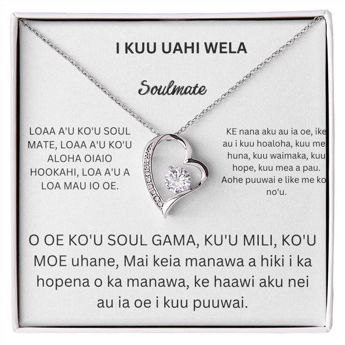 Hawaiian To my Smokin Hot Soulmate Forever Love Necklace