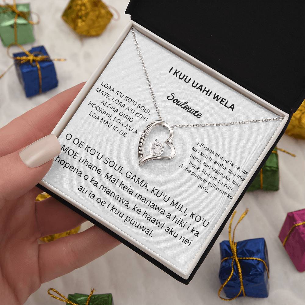 Hawaiian To my Smokin Hot Soulmate Forever Love Necklace