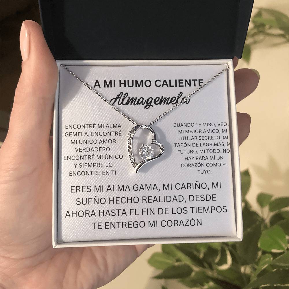 Spanish To my Smokin Hot Soulmate Forever Love Necklace