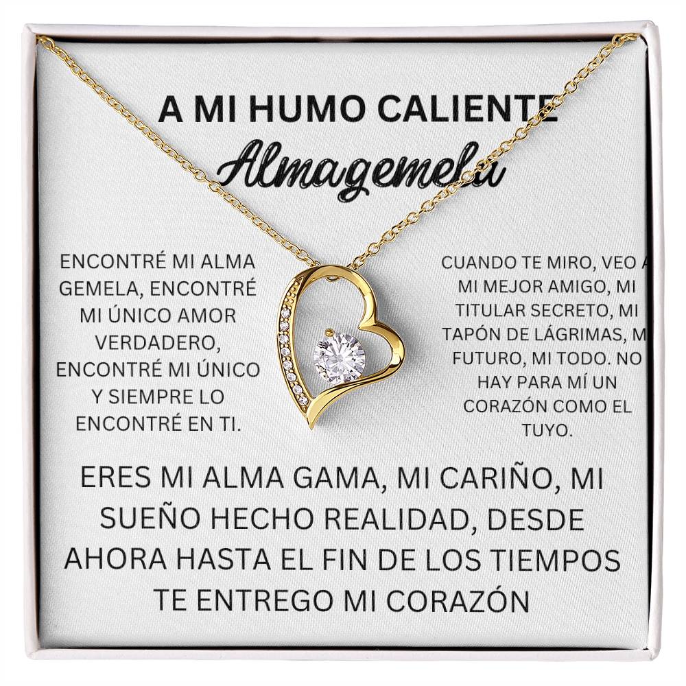 Spanish To my Smokin Hot Soulmate Forever Love Necklace