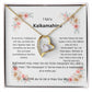 Hawaiian To My Girlfriend Forever Love Necklace