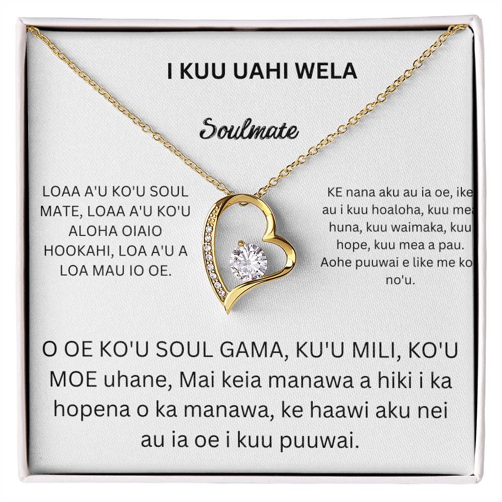 Hawaiian To my Smokin Hot Soulmate Forever Love Necklace