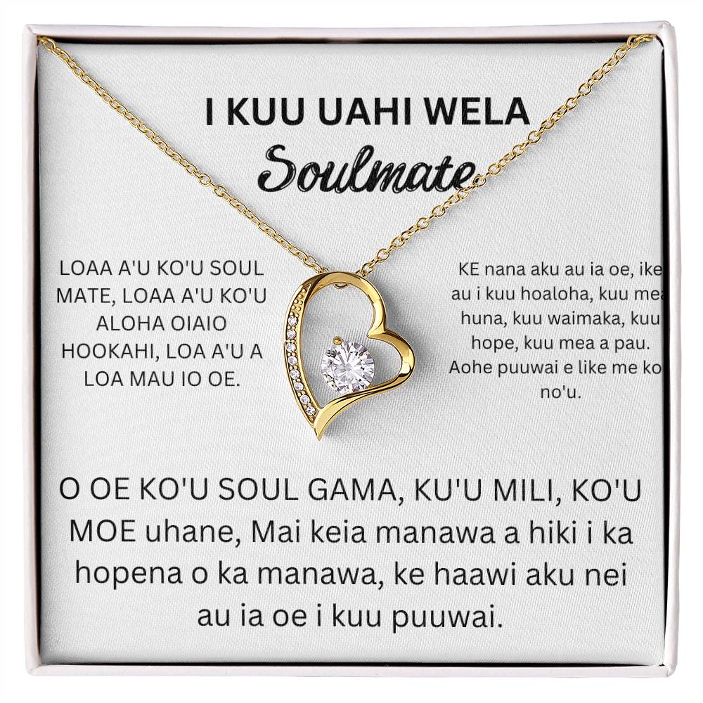 Hawaiian To mt Smokin Hot Soulmate Forever Love Necklace