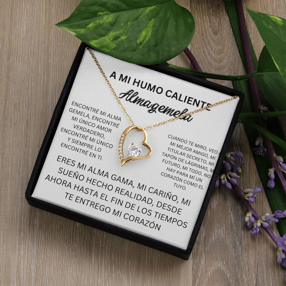 Spanish To my Smokin Hot Soulmate Forever Love Necklace