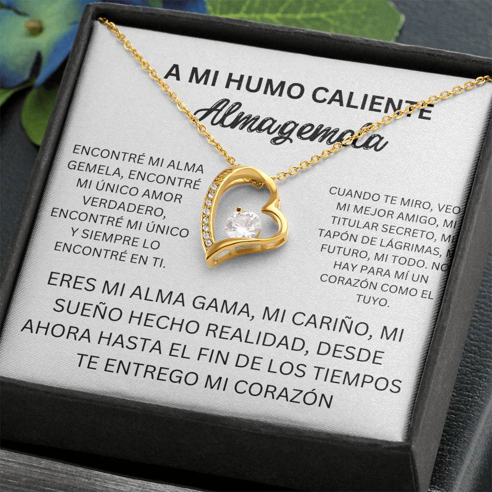 Spanish To my Smokin Hot Soulmate Forever Love Necklace
