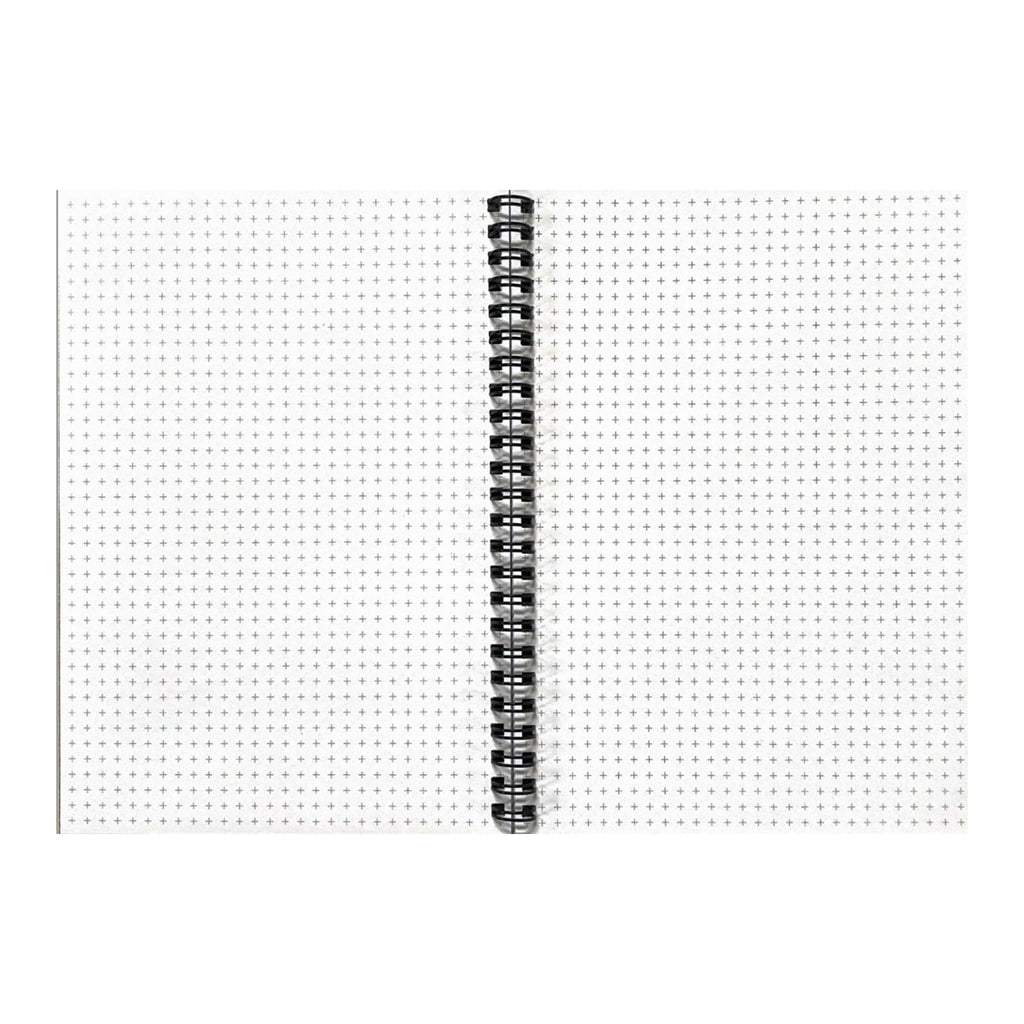 Footprints Spiral Notebook