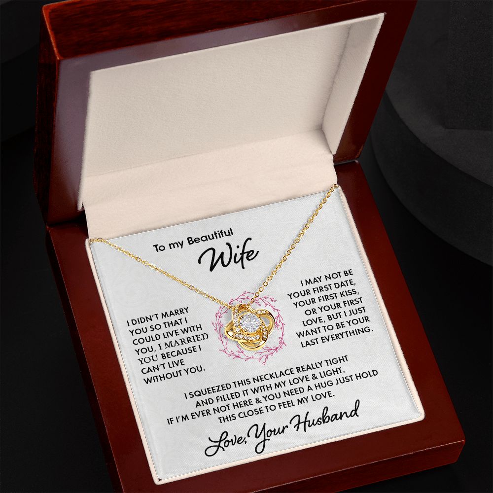 My Beautiful Wife | Love & Light - Love Knot Necklace